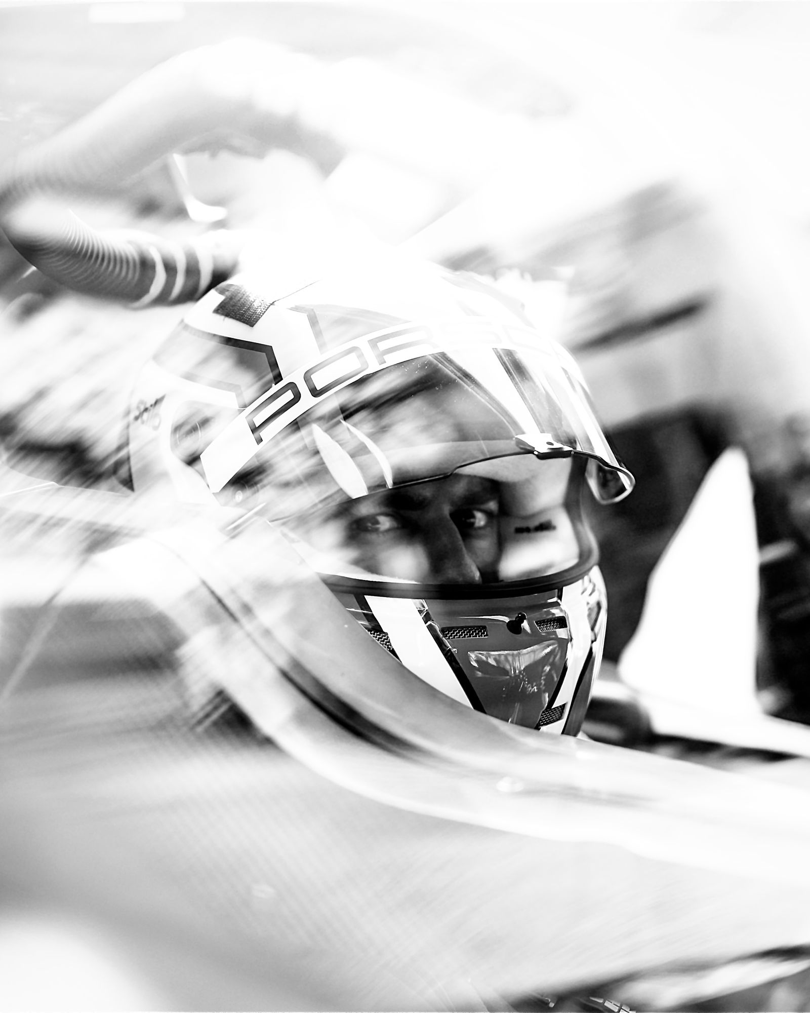 Porsche race car detail
