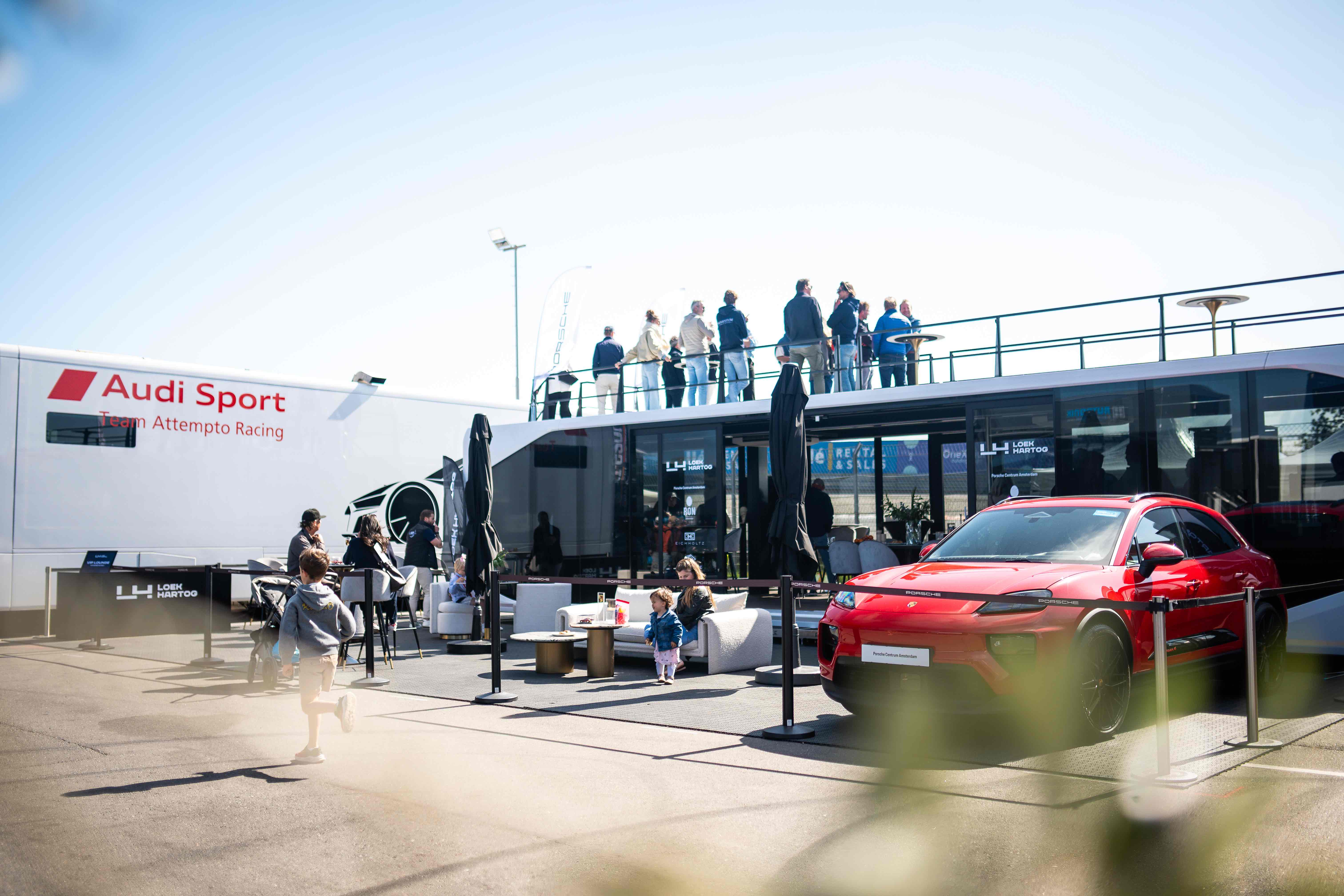 VIP hospitality lounge at GT World Challenge Zandvoort